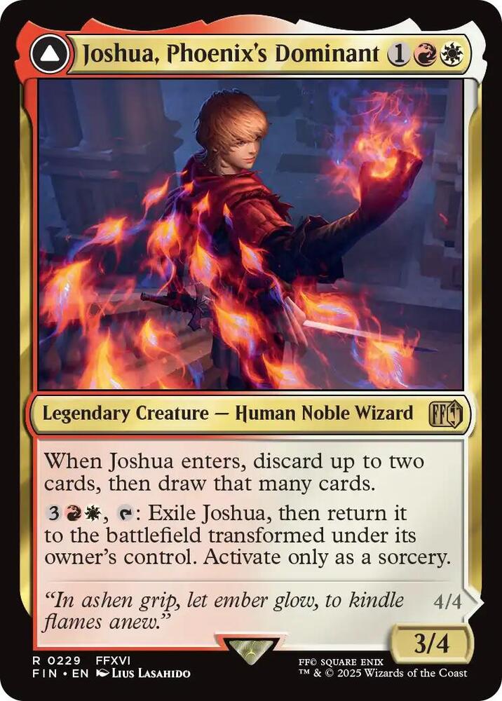 Joshua, Phoenix's Dominant-FINAL FANTASY-R-Normal