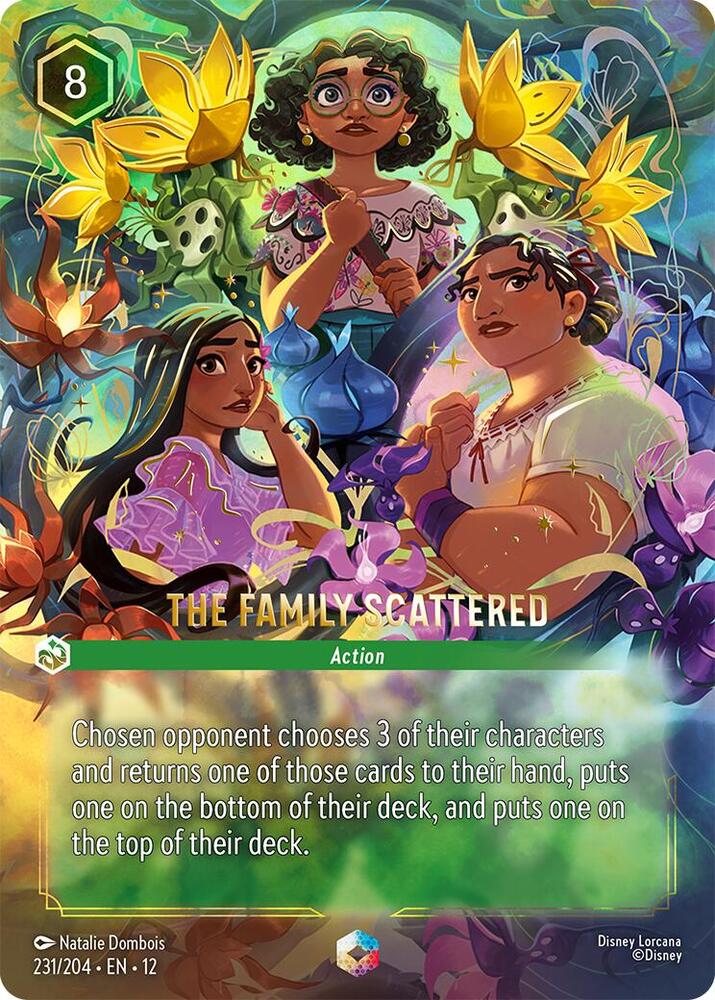 The Family Scattered (Enchanted)-Wilds Unknown-Enchanted-Holofoil