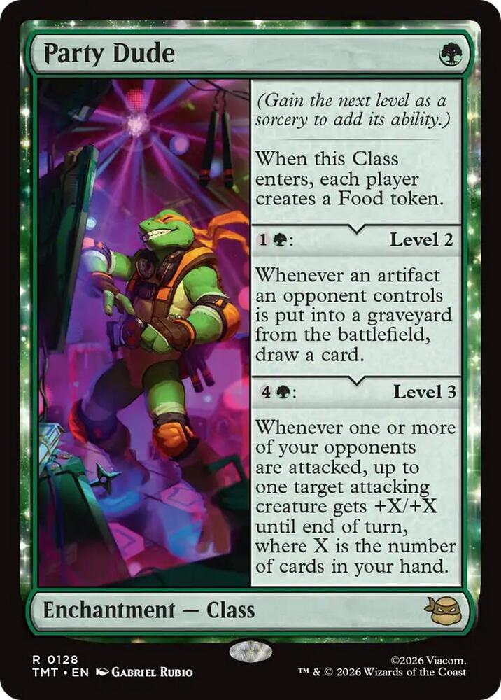 Party Dude-Teenage Mutant Ninja Turtles-R-Foil