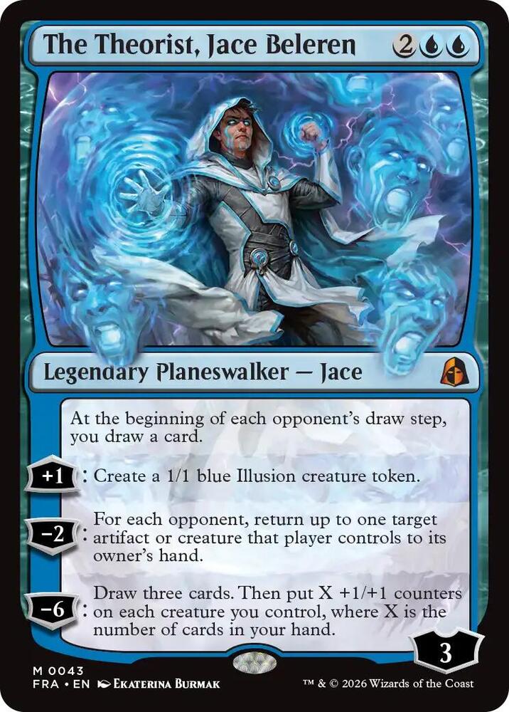 The Theorist, Jace Beleren-Reality Fracture-M-Normal
