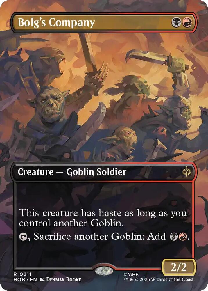 Bolg's Company (Borderless)-The Hobbit-R-Normal