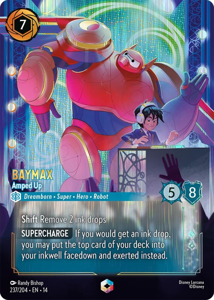 Baymax - Amped Up (Enchanted)-Hyperia City-Enchanted-Holofoil