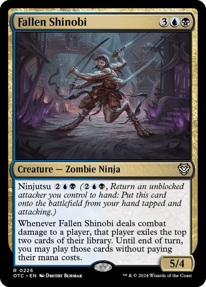 Fallen Shinobi-Commander: Outlaws of Thunder Junction-R-Normal