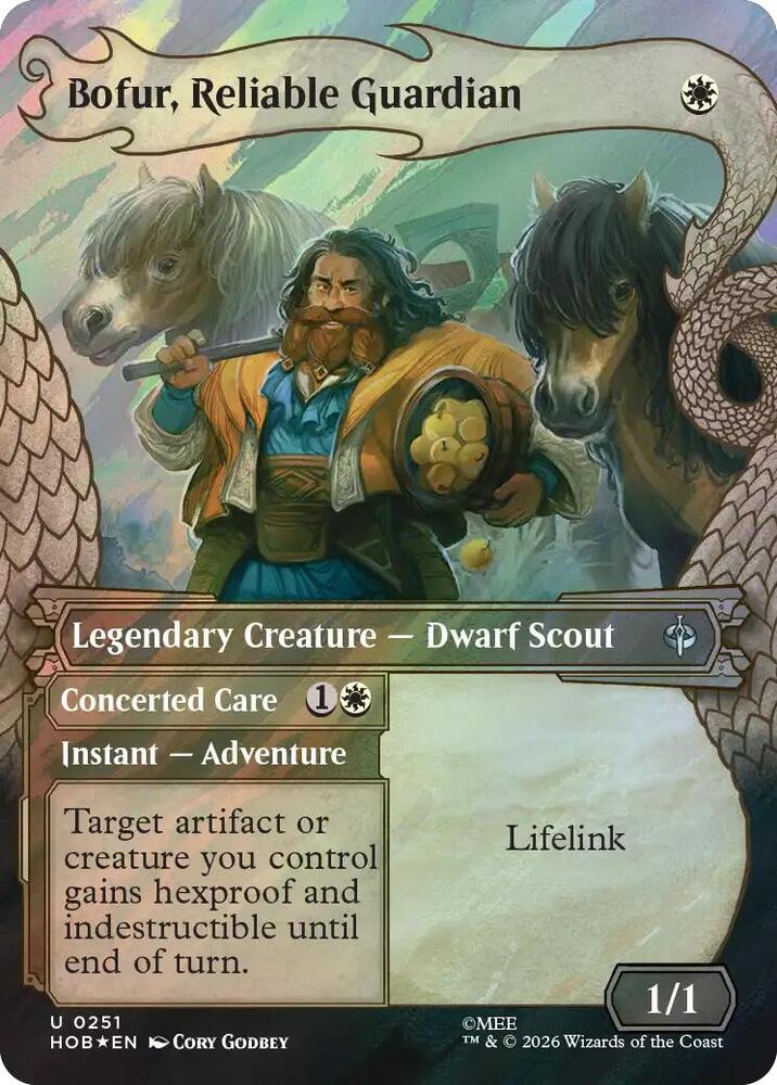 Bofur, Reliable Guardian (Showcase) (Surge Foil)-The Hobbit-U-Foil