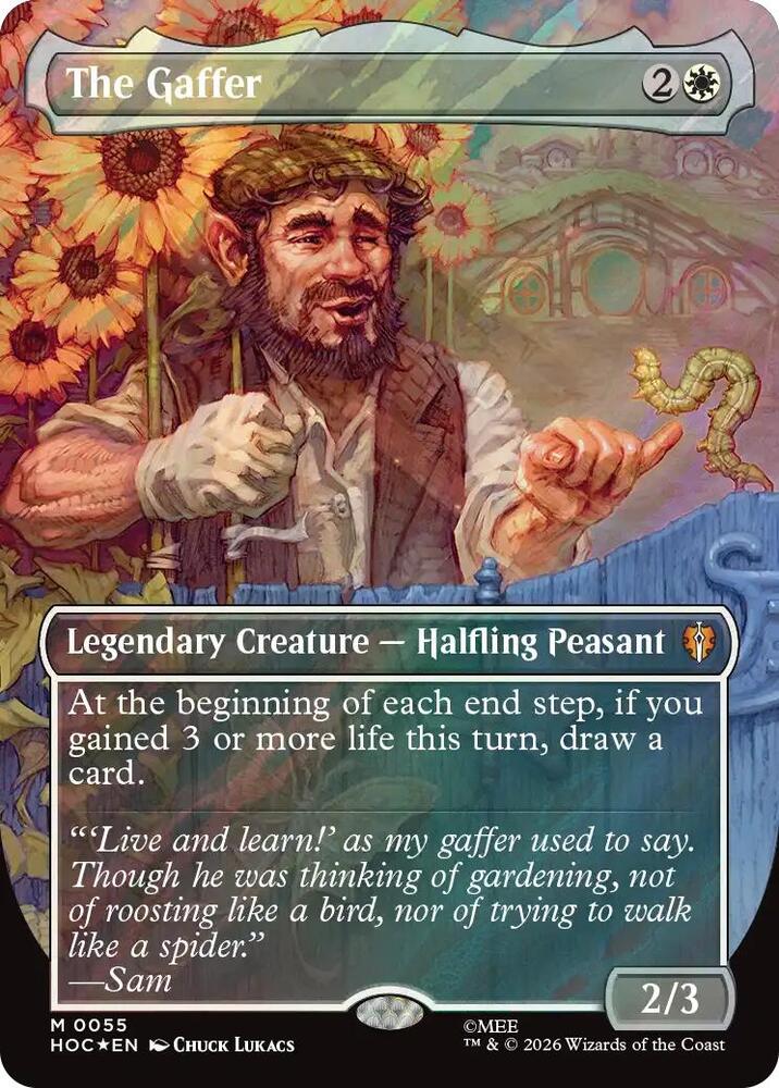 The Gaffer (Borderless) (Surge Foil)-The Hobbit-M-Foil