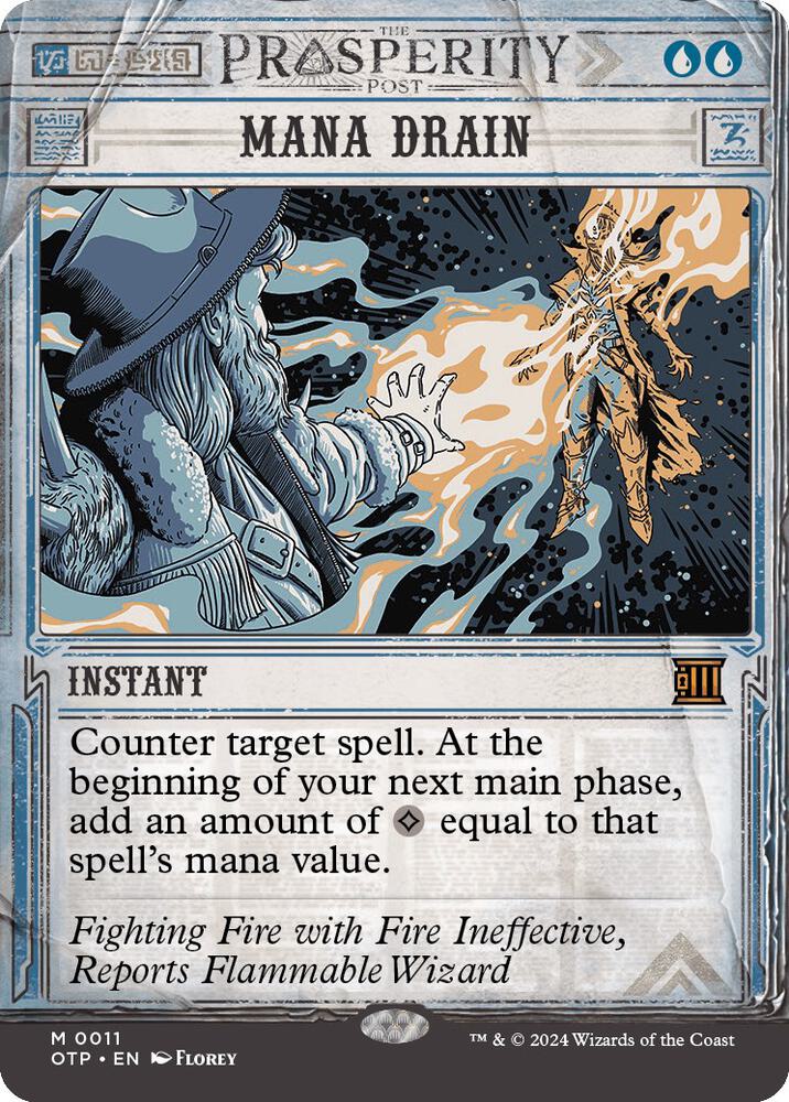 Mana Drain-Outlaws of Thunder Junction: Breaking News-M-Normal