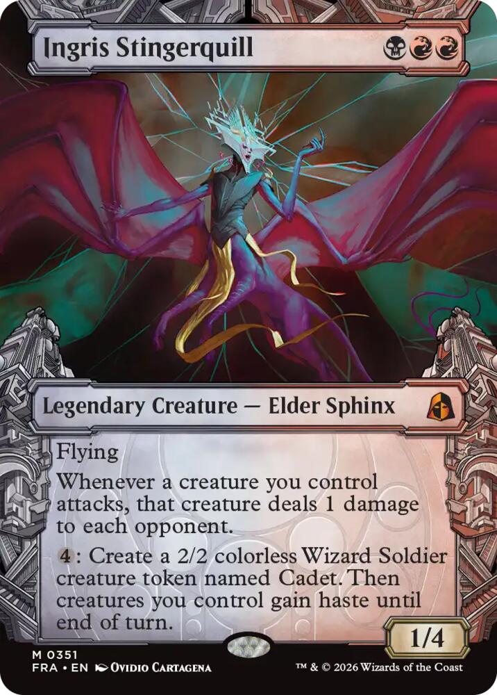 Ingris Stingerquill (Showcase) (0351)-Reality Fracture-M-Foil