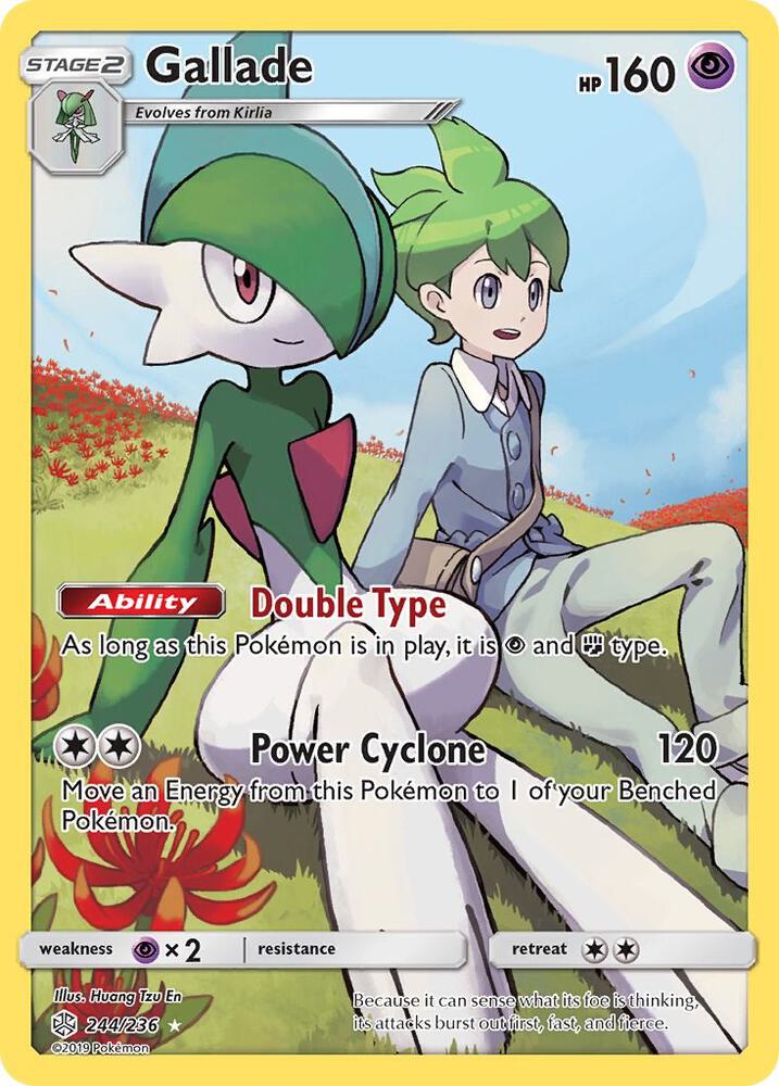 Gallade (Secret)-SM - Cosmic Eclipse-Secret Rare-Holofoil