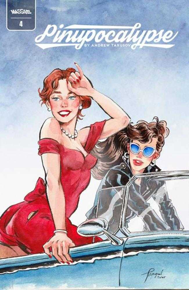 Pinupocalypse #4 (Of 6) Cover C Andrew Tarusov Pin Up Homage Variant