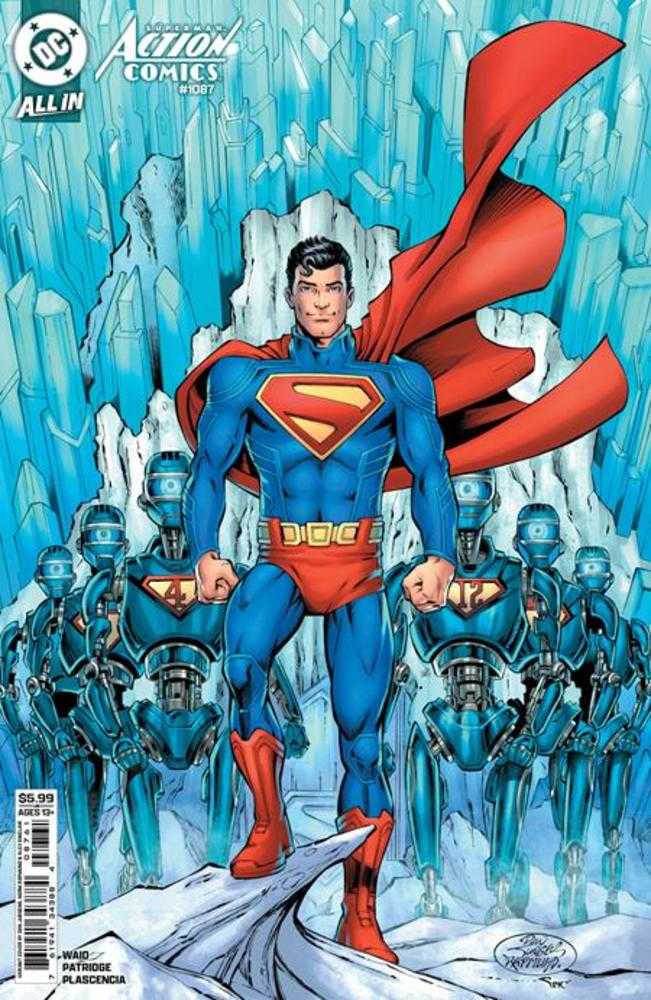 Action Comics #1087 Cover D Dan Jurgens Superman Movie Card Stock Variant