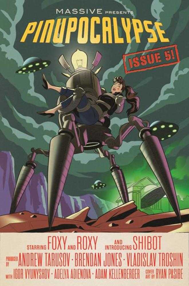 Pinupocalypse #5 (Of 6) Cover B Ryan Pasibe Movie Poster Homage Variant