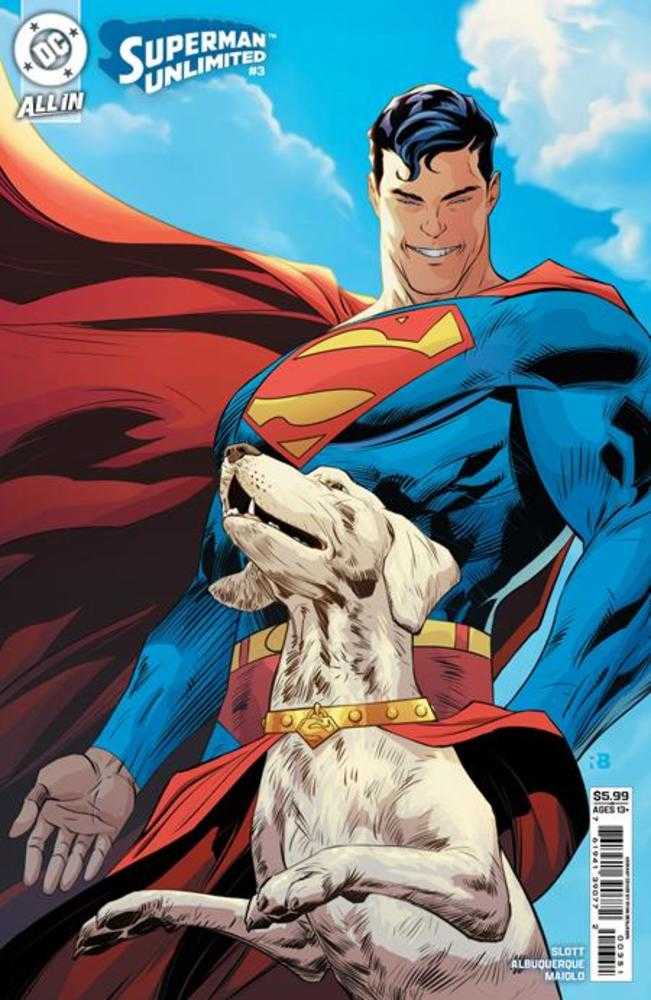 Superman Unlimited #3 Cover D Ryan Benjamin Card Stock Variant
