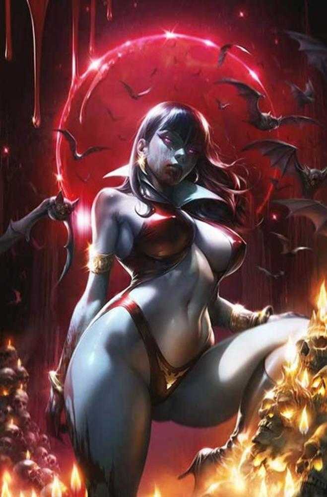 Vampirella Armageddon #2 Cover J Francesco Mattina Limited Full Art Variant