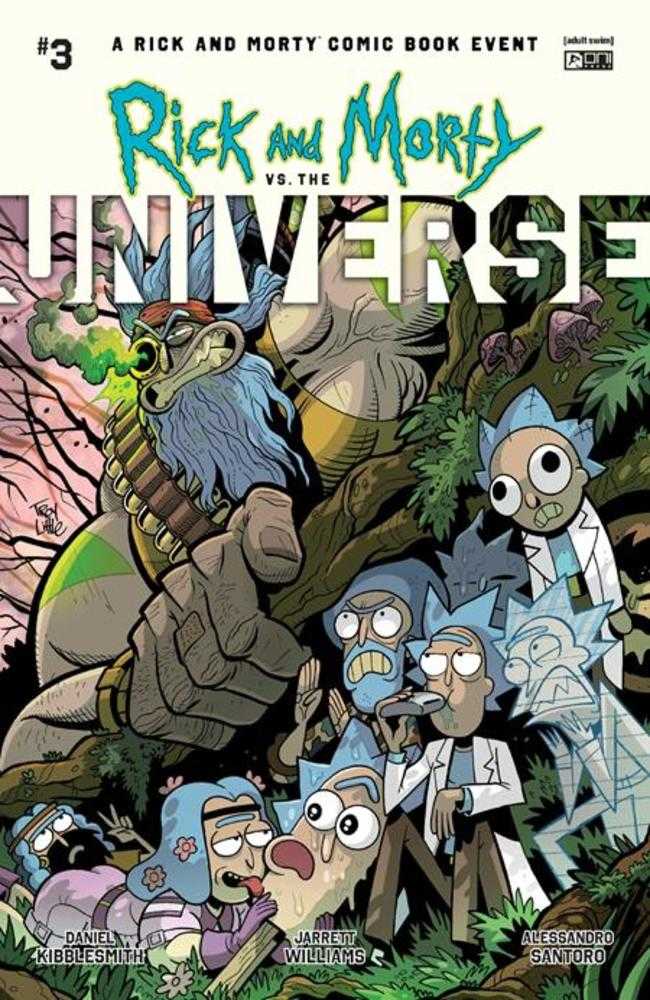 Rick And Morty vs The Universe #3 (Of 4) Cover B Troy Little Variant