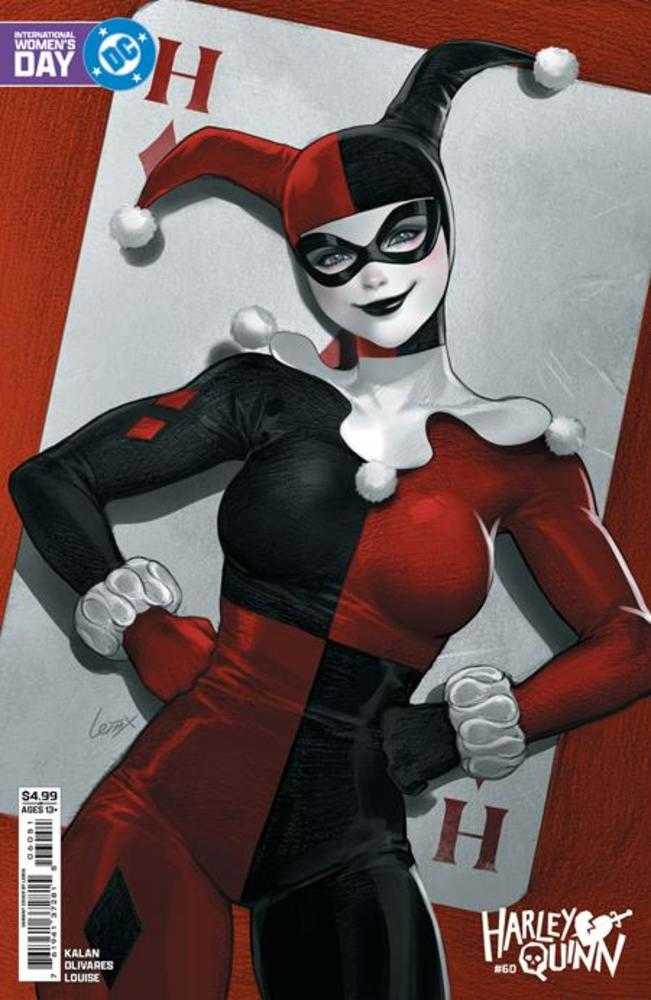 Harley Quinn #60 Cover E Lesley Leirix Li International Women’s Day Card Stock Variant