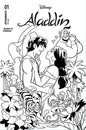 Aladdin #1 Cover I 1 in 10 Natacha Bustos Line Art Variant