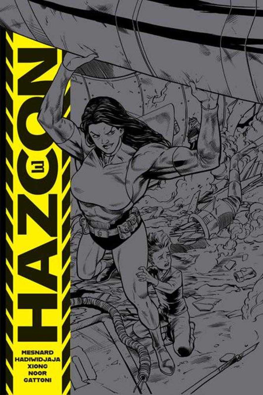 Hazcon #3 (Of 5) Cover D 5 Copy Donny Hadiwidjaja Unlock Black Embossed Uv Variant 