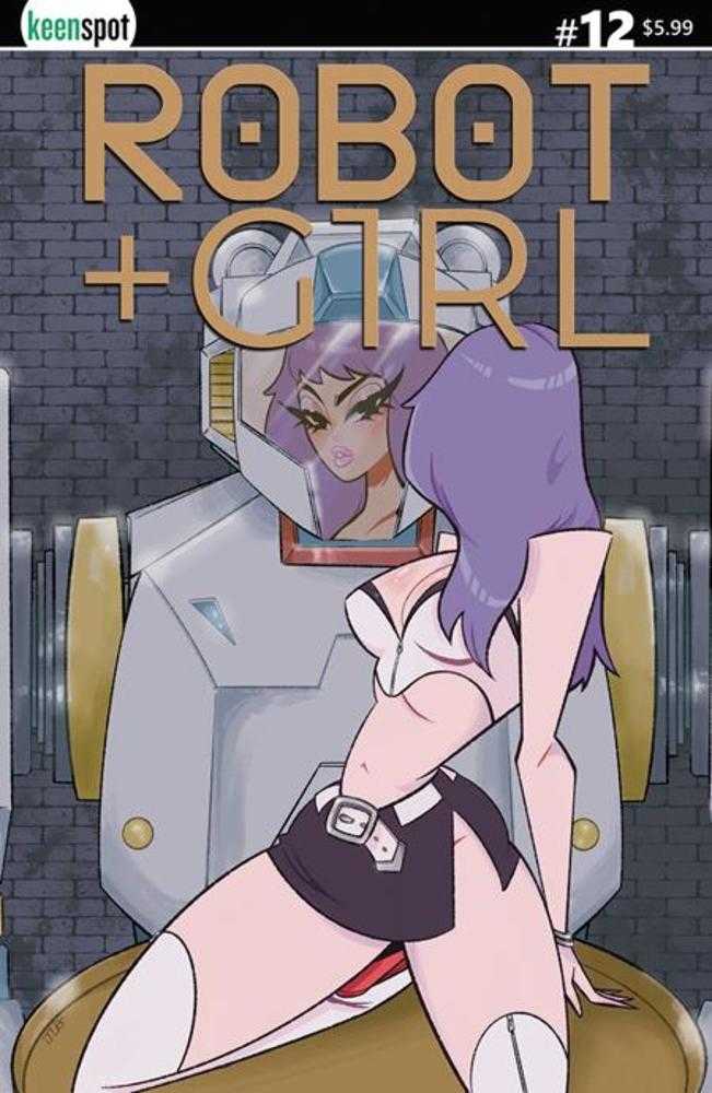 Robot + Girl #12 Cover C Jamie Botero Variant