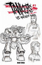 Tankers vs Ancient Aliens # 3 (Of 5) Cover C Juan Jose Ryp Design Variant
