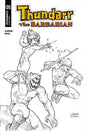 Thundarr The Barbarian #5 Cover K Joseph Michael Linsner Line Art Variant