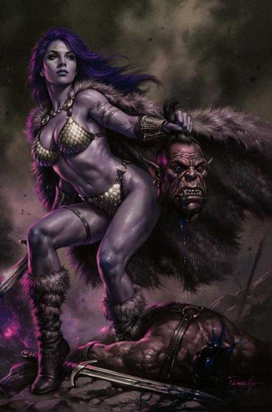 Red Sonja She Devil With A Sword #3 Cover N Inc 1:7 Lucio Parrillo Ultraviolet Full Art Variant