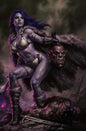 Red Sonja She Devil With A Sword #3 Cover N Inc 1:7 Lucio Parrillo Ultraviolet Full Art Variant