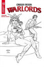 Altered States Warlords #2 Cover J Joseph Michael Linsner Line Art Variant