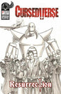 Cursedverse Resurrection #1 Cover E Mark Sparacio Limited Black & White Variant