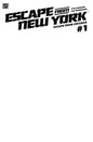Escape From New York Escape From Chicago #1 Cover F Blank Sketch Card Stock Variant