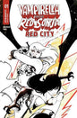Vampirella vs Red Sonja Red City #1 Cover L Inc 1:5 Sebastian Piriz Line Art Variant