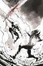 Lost Fantasy #13 Cover E Luca Casalanguida Black And White And Blood Virgin Cardstock Variant