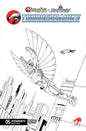 Thundercats X Silverhawks Thunderhawks #5 Cover K Declan Shalvey Line Art Variant