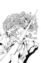 Thundercats Cheetara #1 Cover O Inc 1:7 Will Robson Line Art Full Art Variant