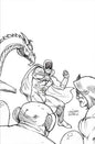 Space Ghost vs The Herculoids #1 Cover P Inc 1:7 Joseph Michael Linsner Line Art Full Art Variant