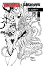Vampirella X Witchblade Special #1 (One Shot) Cover Q Inc 1:7 John Royle Line Art Trade Dress Variant