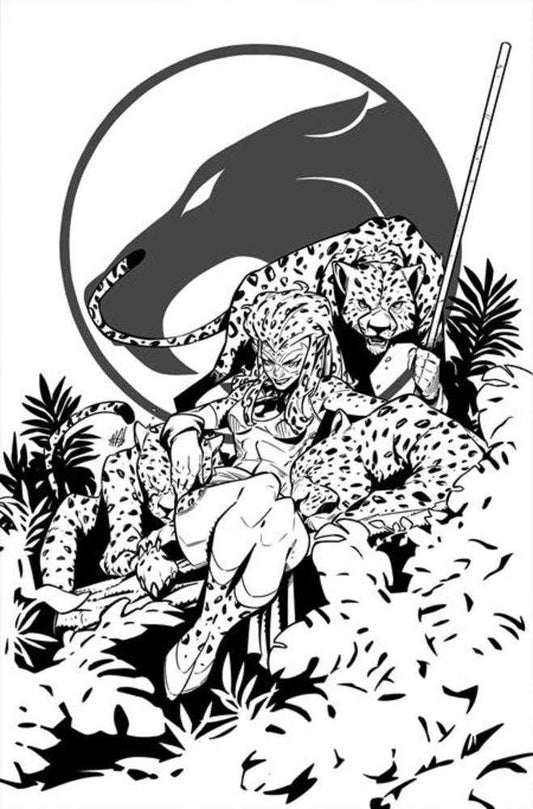 Thundercats Cheetara #2 Cover M Inc 1:7 Alessandro Miracolo Line Art Full Art Variant