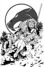 Thundercats Cheetara #2 Cover M Inc 1:7 Alessandro Miracolo Line Art Full Art Variant