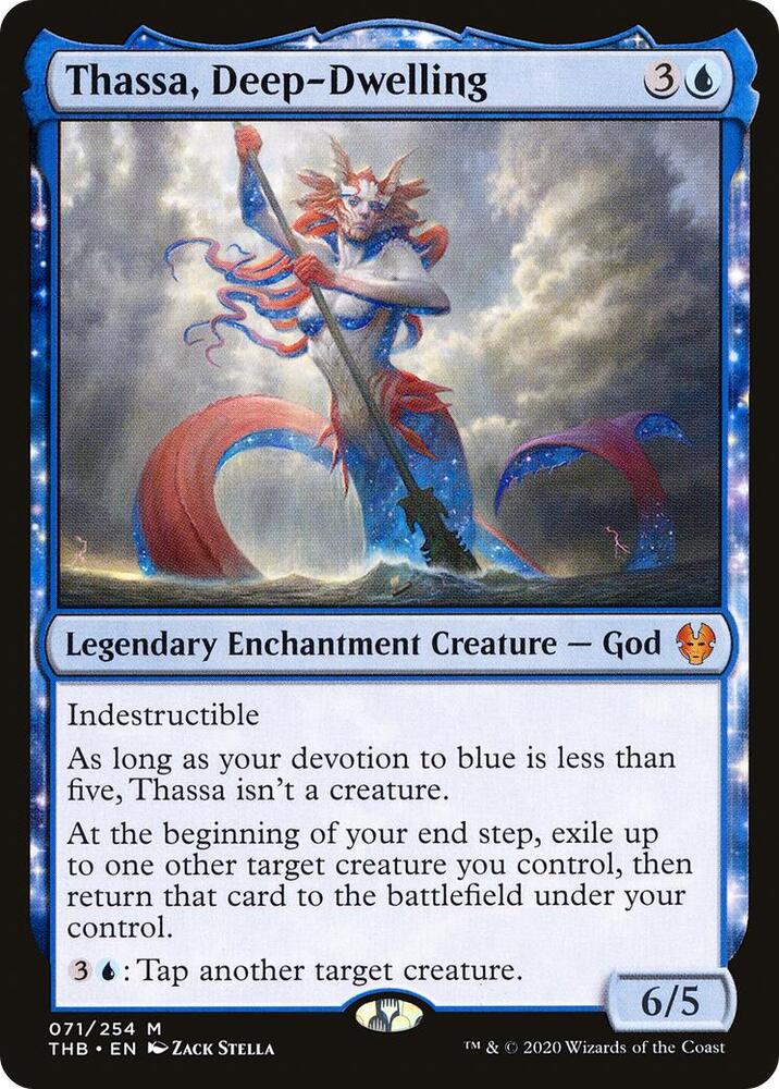Thassa, Deep-Dwelling-Theros Beyond Death-M-Normal