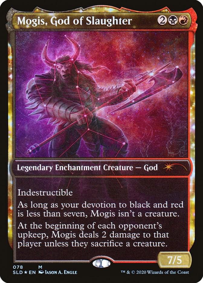 Mogis, God of Slaughter (078)-Secret Lair Drop Series-M-Foil