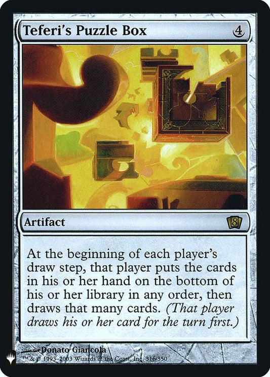 Teferi's Puzzle Box-The List Reprints-R-Foil