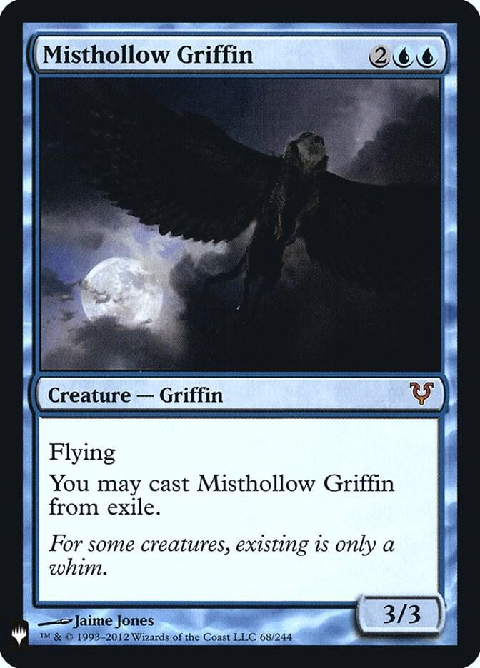 Misthollow Griffin-The List Reprints-M-Foil