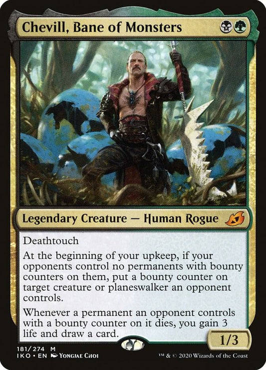 Chevill, Bane of Monsters-Ikoria: Lair of Behemoths-M-Normal