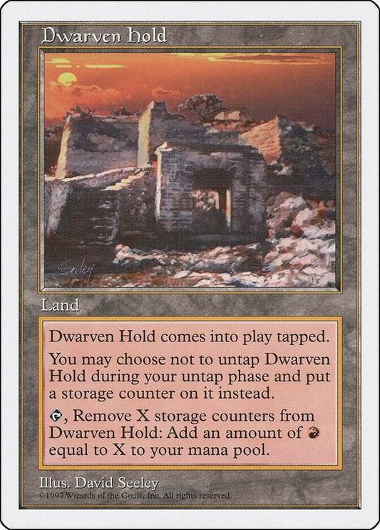 Dwarven Hold-Fifth Edition-R-Normal