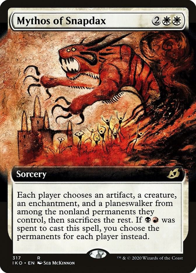 Mythos of Snapdax (Extended Art)-Ikoria: Lair of Behemoths-R-Normal