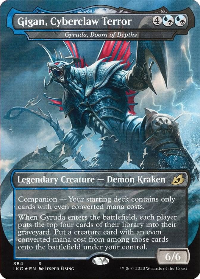 Gigan, Cyberclaw Terror - Gyruda, Doom of Depths-Ikoria: Lair of Behemoths-R-Foil