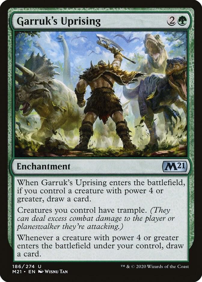 Garruk's Uprising-Core Set 2021-U-Normal