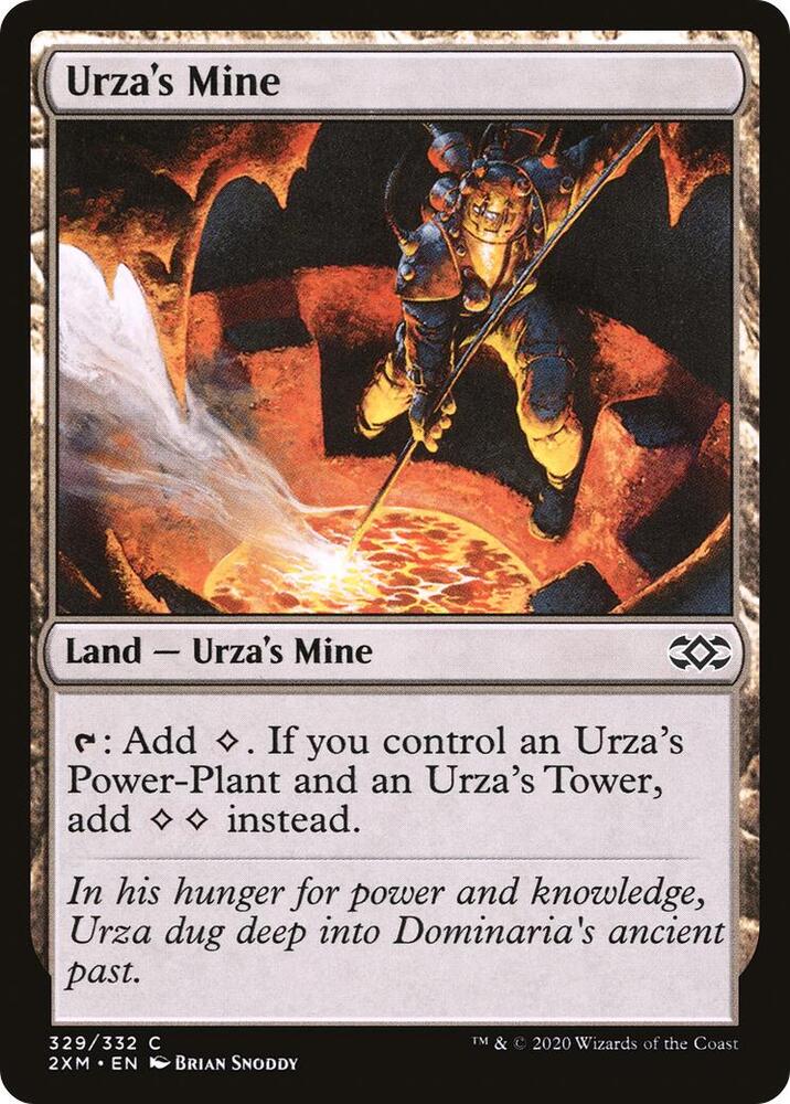 Urza's Mine-Double Masters-C-Foil