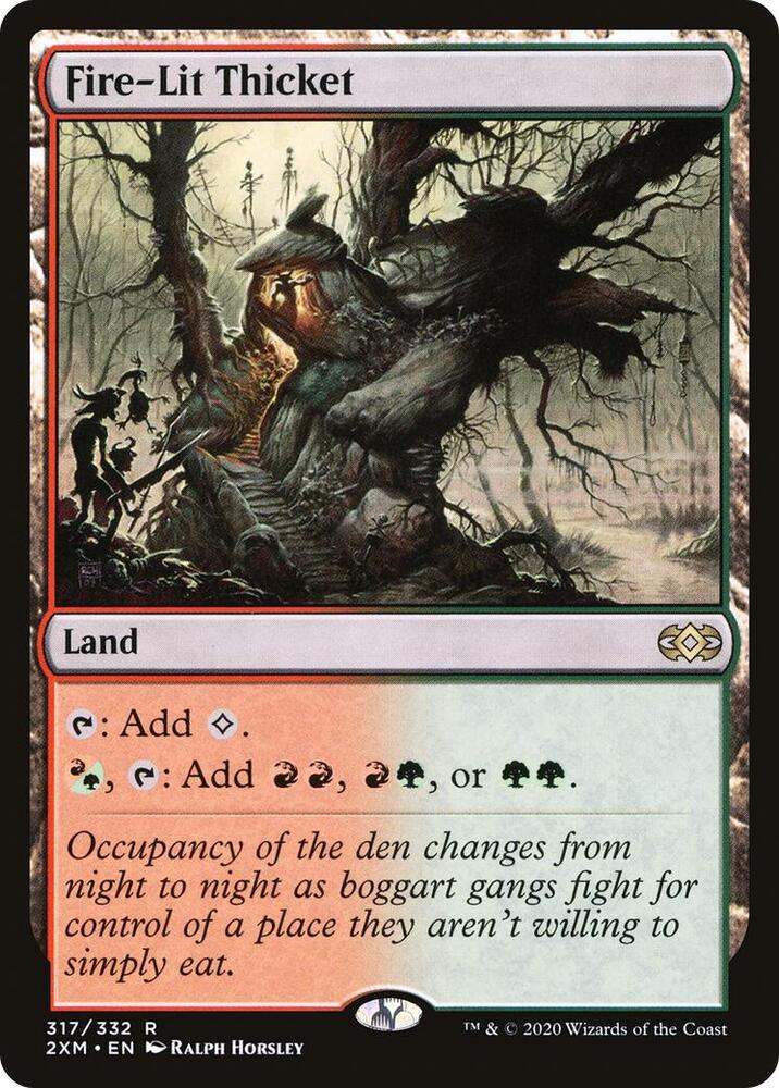Fire-Lit Thicket-Double Masters-R-Normal
