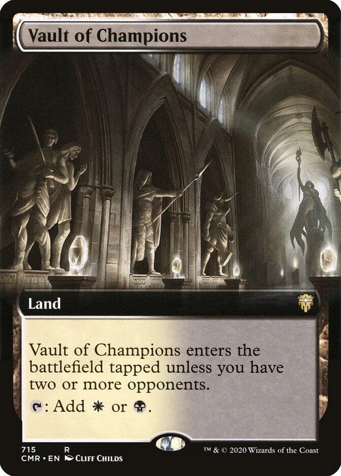 Vault of Champions (Extended Art)-Commander Legends-R-Normal