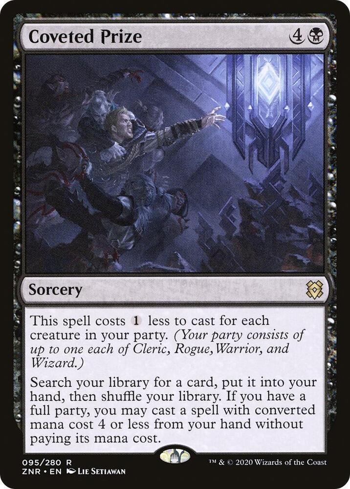 Coveted Prize-Zendikar Rising-R-Foil
